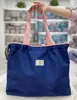 Bolsa de compras plegable protección ambiental hombro portátil bolsa de almacenamiento portátil supermercado gran capacidad impermeable en stock entrega de una sola pieza