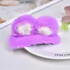 Pinza para el pelo de oso de peluche dulce y linda estilo ins coreano para flequillo lateral de mujer, clip BB para la parte trasera de la cabeza, accesorios para el cabello