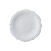 Plato de pasta irregular creativo de estilo transfronterizo, plato de postre con relieve de estilo europeo, plato de sopa de tienda, plato de encaje de cerámica