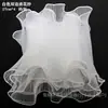 Papel de embrulho para buquê de fio spray fio de pérola onda dupla material de gaze para florista material de papel de embrulho