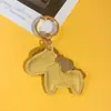 Llavero Colgante Serie Pony Amor Creativo Llavero de Bolso Corazón Lindo Femenino Colgante Pequeño Regalo Venta al por Mayor