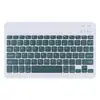 Set de Teclado y Ratón Bluetooth Adecuado para Tablets y Teléfonos Móviles Ipad, Xiaomi, Huawei, Set de Teclado y Ratón Inalámbricos Recargables