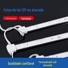 Faixa de luz de reflexão difusa à prova de chuva de fábrica levou tira de luz dura levou faixa de luz de fundo led 12V faixa de luz atacado