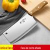 Faca de cozinha de aço inoxidável faca doméstica padrão Damasco faca de fatiar de cozinha faca de corte de chef conjunto de ferramentas de uso duplo