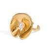 Jieding Joyería Europea y Americana de Acero de Titanio Acero Inoxidable Anillo de Perlas para Mujer Diseño de Nicho Anillo Pulsera Anillo Joyería Transfronteriza