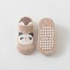 25 Calcetines de Bebé para Otoño e Invierno Infantil Recién Nacido Clase A Algodón Calcetines de Piso 1-3 Años Antideslizantes Sin Costuras Orejas de Dibujos Animados