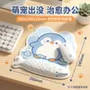 Apoio de pulso para mouse pad feito sob medida, suporte de pulso de esponja em formato de desenho animado, conjunto de mouse pad e apoio de pulso para teclado, designs personalizados disponíveis mediante solicitação