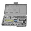 Conjunto de Ferramentas para Reparo Automotivo, Soquete, Chave Catraca, Reparo e Manutenção Automotiva, Soquete Multifuncional, Coleção Caixa de Ferramentas Combinada
