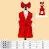 Amazon Gravata Borboleta para Pet Roupas para Cachorro, Roupa para Cachorro, Vestido para Bulldog Francês Teddy, Vestido Fofo com Gravata Borboleta