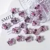 Estrella de Papel de Color Retro Esmaltada Agujero Recto Cuentas Sueltas Esmaltadas Material para Pulsera Collar Cadena de Teléfono Móvil Hecho a Mano Bricolaje