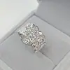 Anillo Hueco Texturizado de Estilo Minimalista Nuevo con un Toque de Lujo, Diseño de Nicho Versátil, Anillo para Dedo Índice, Diseño Abierto de Lujo Ligero