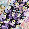 Adorable Falda de Pastel de Flores Danzante Kulomi de Dibujos Animados para Niños Liga para el Cabello de Alta Elasticidad para Niña Diadema de Tendón de Goma