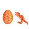 Impresión 3D transfronteriza esqueleto de dinosaurio Tyrannosaurus rex impresión dragón figura transformable regalo manualidad fábrica de juguetes