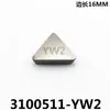 Lâmina de Corte de Liga Dura Yt15 Yw1 Yw2 Yg8 4160511 3130511 Xc161008