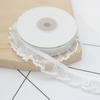 Cinta plisada elástica de hilo de nieve de 5 colores para hacer tú mismo calcetines, puños, aros para el pelo, muñecas Lolita, vestidos, decoración de escritorio