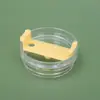 Copo de Carro Transfronteiriço 30Oz40Oz Tampa de Exportação Acessórios Transparentes Tampa de Copo Casca de Ovo à Prova de Vazamento Tampa de Copo de Plástico com Canudo para Gelo