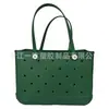 Bolsa de Praia Eva Perfurada em Estoque, Bolsa de Mão Feminina de Grande Capacidade, Bolsa Cesta Organizadora de Cosméticos, Bolsa Transversal