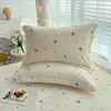 Funda de almohada de terciopelo de leche, engrosada para invierno, funda de almohada de dibujos animados para niños, pieza única de terciopelo coral para una persona