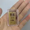 Adesivos de Telefone Dourados Ouro Puro 999 Princesa Fique Rico Rápido Folhas de Ouro Adesivos Dourados Pequenos Presentes Ano do Cavalo Adesivos de Cartão Dourado