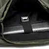 Nueva mochila multifuncional de PU para hombre, adecuada para ir al trabajo, mochila para computadora de gran capacidad, simple, elegante, bolsa de viaje casual