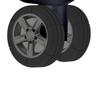 Amazon nova tampa protetora de polia de bagagem de silicone tampa anti-colisão mudo de redução de ruído silicone tampa de rodízio de carrinho de silicone