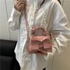 Bolsa de Mão Transversal de Ombro Único Moda Versátil Simples Casual Laço Estilo Coreano Outono 2026 Novo Estilo de Alta Qualidade