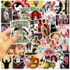 50 Pegatinas de Graffiti Creativo Americano de Lucha Libre Dibujos Animados Decoración DIY Funda de Teléfono Móvil Maleta Diario Impermeable