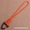 Paracord de Sete Núcleos Tecido à Mão Fivela Triangular Corda de Mão Chaveiro Lanyard Corda para Lanterna Corda Anti-Queda Pingente de Faca Y020