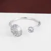 Diseño creativo de tachuela de hongo, anillo abierto ajustable, anillo de tachuela para mujer de estilo coreano, moderno y simple, suministro transfronterizo exclusivo