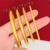 Pulseras Tradicionales Vietnamitas Chapadas en Oro para Mujer, Anillos Lisos Mate, Suministro Directo, Hecho a Mano, Artístico, Estilo Vintage