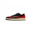 Zapatos Putian AJ Rayo Swoosh Invertido Mocha Marrón Oscuro Negro Guerrero Jordan transfronterizos de caña baja para hombre y mujer zapatos deportivos de pareja para el campus