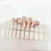 Kikilee Adesivos de Unha Estilo Francês Xadrez Coração Laço Acessórios de Nail Art
