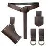 Riñonera YSFYSFTEMU con Forma de Barco Medieval, Estilo Vikingo Nórdico, Accesorio Retro de Cosplay