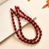 Ágata roja natural, ágata amarilla, cuentas de barril sueltas, cuentas de cintura, cuentas superiores, accesorios de joyería DIY, cuentas de hilo al por mayor