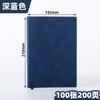 Libreta de Negocios de Cuero Sintético Hecha a Medida Libreta Encuadernada en PU con Cierre Bloc de Notas Educación Capacitación Oficina Libreta Personalizable
