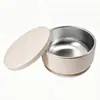 Vajilla de silicona para bebé más vendida, tazón de silicona con tapa, tazón de acero inoxidable, utensilios de alimentación para madre y bebé, tazón de comida con ventosa, tazón anticaídas