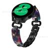 Para Huawei Magic2 Pulseira de Metal para Relógio Película Curva Diamante de Resina Meio Bracelete Pulseira da Série Huawei watch2