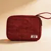 Bolsa de Armazenamento para Cabo de Carregamento Transfronteiriço, Estojo para Power Bank, Bolsa de Viagem, Cabo de Dados Portátil, Bolsa para Acessórios Digitais, Bolsa para Fones de Ouvido
