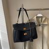 Bolso Bandolera Retro para Mujer 2024 Nuevo Otoño e Invierno Gran Capacidad para Viajar al Trabajo Bolso de Hombro y Axila Bolso de Mano Casual y Más Fácil de Combinar