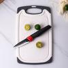 Baoma complementar alimentos palha de trigo tábua de cortar pp plástico frutas tábua de cortar conjunto de três peças tábua de cortar combinação