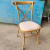 Silla de Bambú Silla para Césped al Aire Libre Silla de Boda Silla de Boda Silla de Banquete Silla de Bambú Blanco Dorado Silla de Hotel