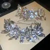 Collar Transfronterizo Europeo y Americano Geométrico de Pedrería Romboidal Gota de Agua Cadena de Clavícula de Lujo Ligero Sentido de Alta Gama Collar de Moda Versátil para Mujeres
