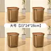 Cubo de Basura para Uso Doméstico Modelo Nuevo 2025, Gran Capacidad para Baño, Inodoro, Oficina, Dormitorio, Sala de Estar, Alto Valor Estético