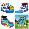 Resbaladilla de Agua Inflable Grande para Exteriores Castillo Inflable Nuevo para Niños Puesto Nuevo de Parque Cuadrado Equipo de Castillo Travieso