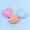 Almofada de Maquiagem Triangular para Marshmallow, Fabricação Personalizada de Fábrica, Esponja de Maquiagem Ultra Macia para Uso Seco e Úmido, Pode Ser Impressa com Padrões de Logotipo