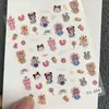 Funda para teléfono Caperucita Roja DIY Original Labubu Pegatina Decorativa para Computadora Pegatina en Relieve para iPad
