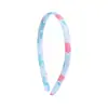 Diadema Europea y Americana para el Día de Pascua Linda Estampilla de Cabello Estampada con Estrellas de Cinco Puntas para Niños Conjunto Simple de Tela de 1 cm Accesorios para el Cabello Diadema