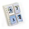 Páginas de Carpeta para Almacenamiento de Hojas Sueltas Personalizadas por el Fabricante A5 Cuatro Cuadrículas 6 Agujeros Páginas de Hojas Sueltas, Páginas de Cuaderno para Ahorrar Dinero con Impresión Digital