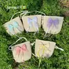 Nueva Bolsa Cruzada de Primavera y Verano para Niños, Monedero, Bolso de Playa para Viajes, Lindo Bolso de Paja con Flores, Bolso de Hombro para Niños Pequeños