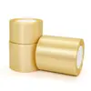 Venta al por mayor de cintas doradas para fabricantes, Empaque de cajas de regalo con flores, Cintas decorativas, Venta al por mayor de cintas transfronterizas
